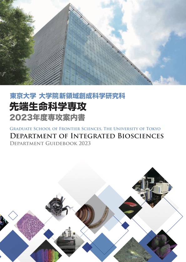 専攻案内書